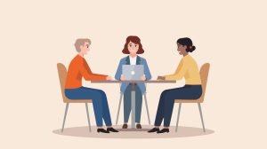 Minh họa hoạt động hòa giải ở cơ sở giữa các bên trong cộng đồng