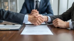 Minh họa biên bản hòa giải thành ghi nhận sự thỏa thuận giữa các bên