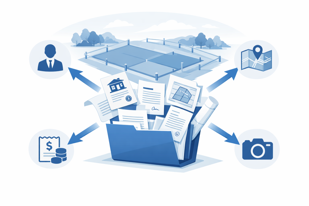 Minh họa các loại chứng cứ trong tranh chấp đất đai